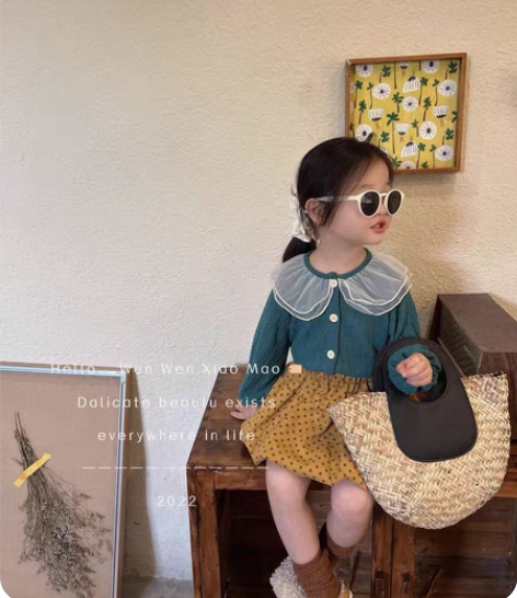 小开衫 花苞裙 全新 100码 感兴趣的话...