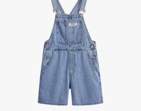 转卖【狂欢价】牛仔背带裤2022年新款夏季...