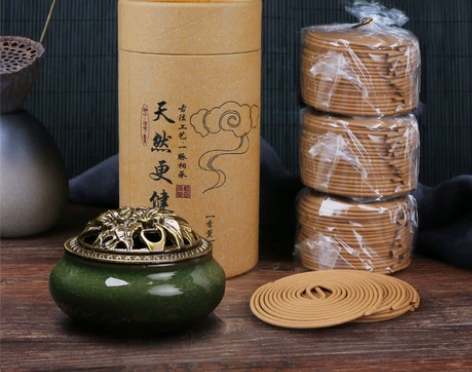 [工厂清仓特价处理]天然檀香盘香安神助眠沉...