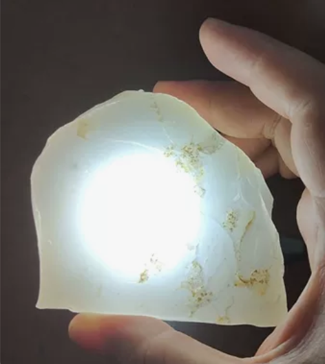 玉,玉髓,以前自用下剩的一块,目前工费高了...