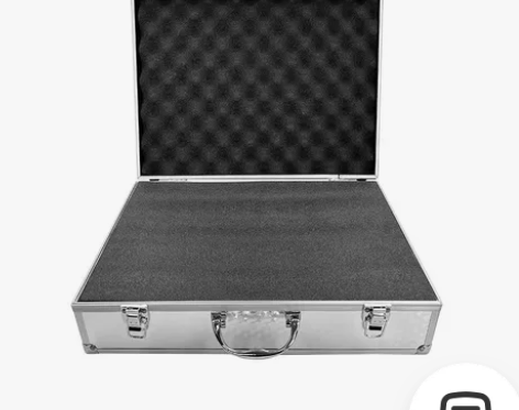 工厂清货：手提式铝合金工具箱文件箱五金设备...