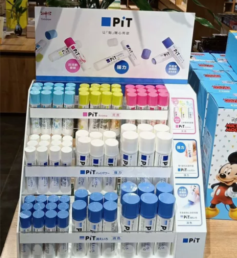 日本蜻蜓新款固体胶带香味高粘度可变色办公强...