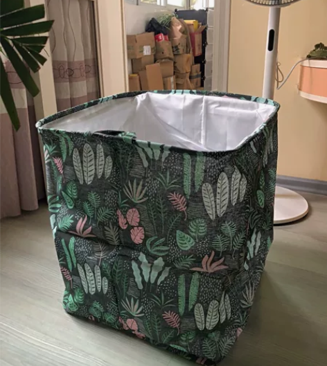 【两件】大号衣服收纳筐布艺收纳袋家用装被子...