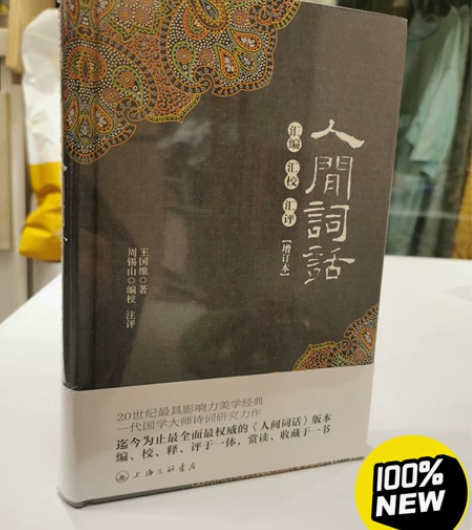 全新正版美学经典《人间词话》王国维著 三联...