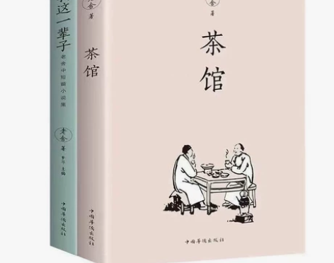 处置几本全新老舍经典作品，茶馆和我这一辈子...