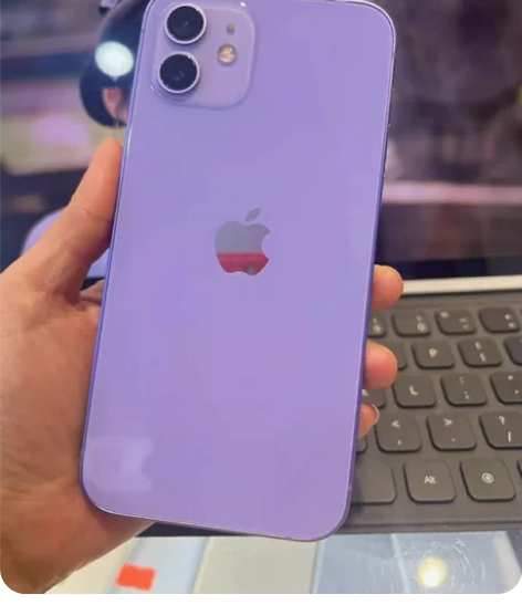 苹果12紫色128内存，国行原装机ID可退...