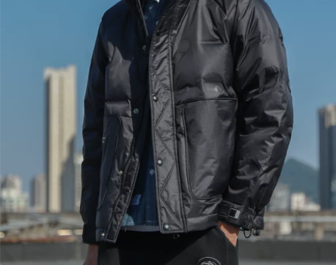 2021冬季新款羽绒服男潮流帅气轻薄短款青...