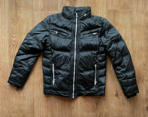 思莱德男羽绒服黑色杰克琼斯立领冬季 小哥哥...