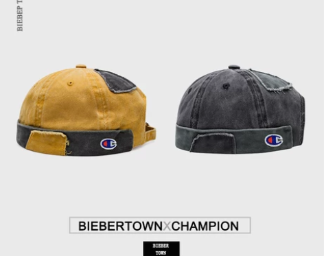 潮牌CHAMPION冠军破洞水洗春夏新款瓜...