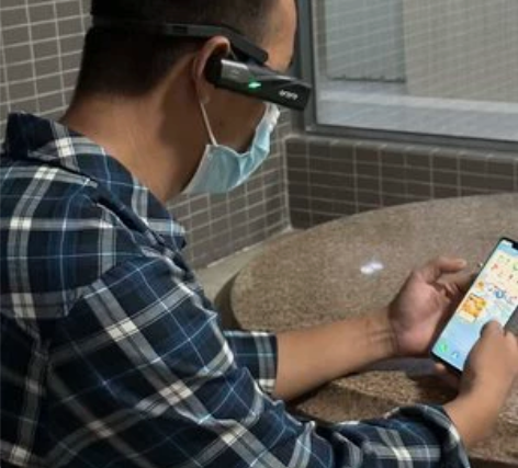 欧达EP8智能头戴运动相机摄像机4K云台防...