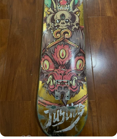 燃烧冰组装滑板（整板出） 感兴趣的话点“我...