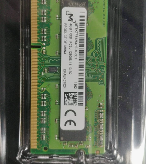 Dell笔记本拆机内存 DDR3L 4G内...