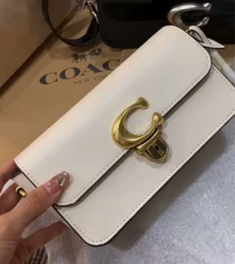 酒神包白色小号 经典牛皮纯色款 大小合适 ...