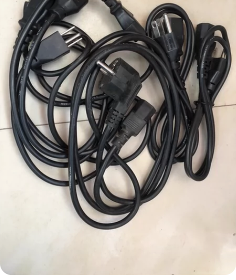 国标电源线电脑台式主机显示器三孔通用电饭煲...