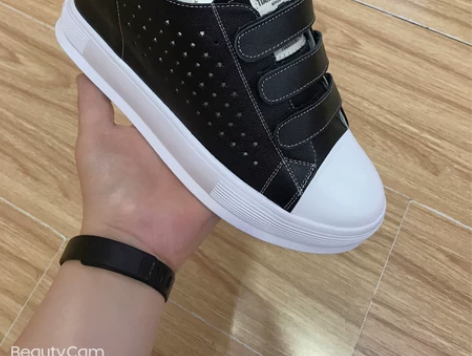 全新 女士时尚内增高休闲鞋松糕鞋，头层牛皮...