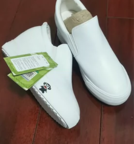全新带吊牌39码白色内增高乐福鞋pu单鞋，...