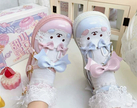 【兔可可】原创lolita单鞋少女可爱娃娃...
