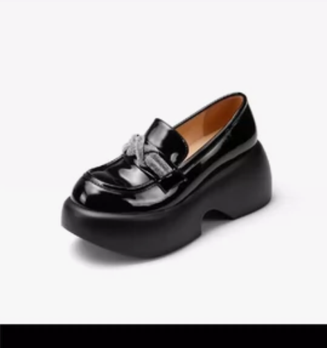 Hongkee/红科单鞋2022秋季新款厚...