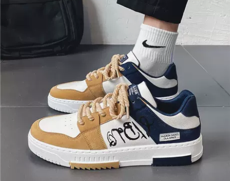 男鞋秋季2022新款学生潮流百搭运动潮鞋夏...