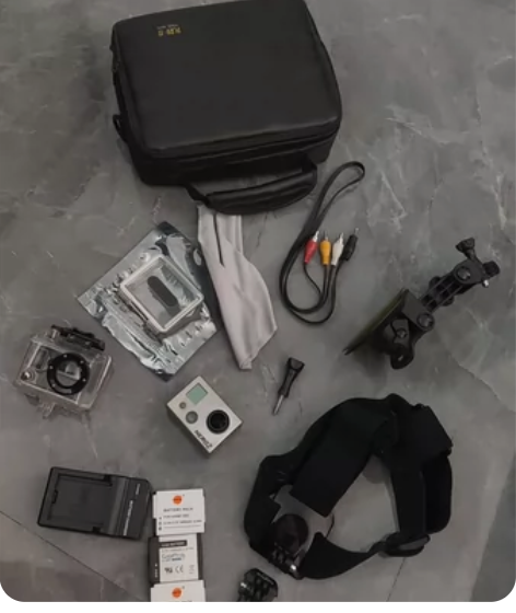 GoPro HERO2 运动相机 3块电池...