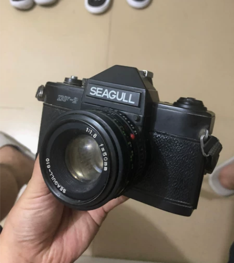 上海照相机，海鸥DF-2 老家翻出来的旧相...
