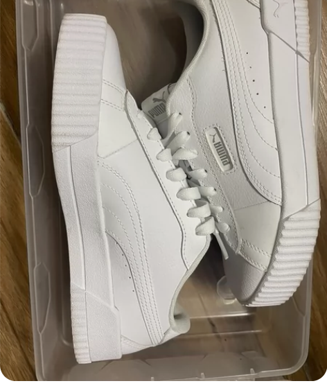 PUMA彪马官方 纯白复古休闲板鞋 202...