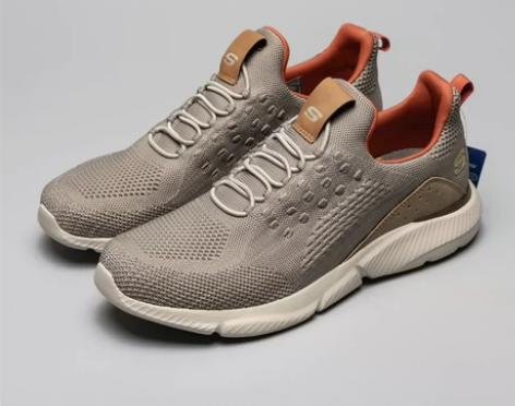 Sk斯凯家男士橡筋带一脚蹬懒人鞋透气网布运...