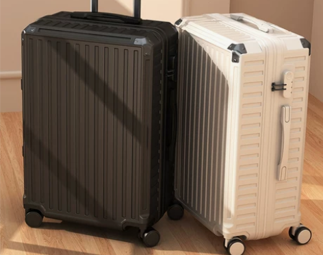 旅行箱 行李箱男女大容量铝框旅行拉杆箱24...