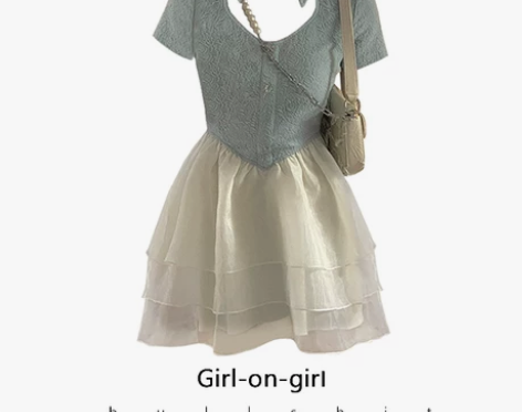 DREAM  蓬蓬连衣裙女2022夏季新款...