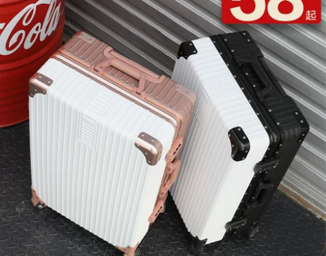 行李箱ins网红女潮24寸小型轻便拉杆箱万...