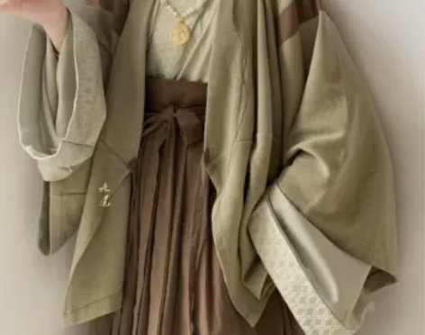 柒小乔原创 晋制汉服宽袖交领晋襦襦裙男女同...