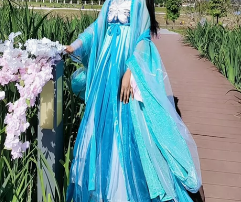 玉术原创汉服女诃子裙，穿一洗一 看上姐妹直...