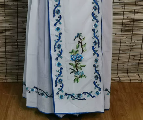 女装马面裙戏曲服装花旦青衣京剧裙百褶裙 古...