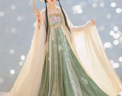 出【茗月萱】春有约 大袖衫?诃子裙 尺码：...