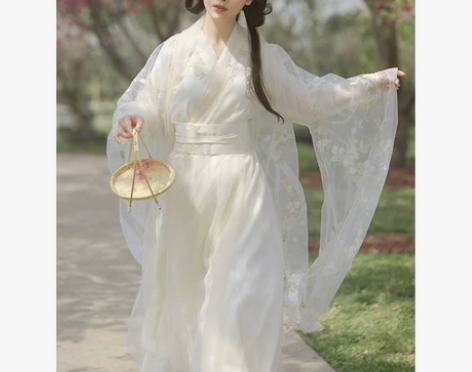 低价出有赠品！改良汉服女仙气飘逸古装魏晋古...