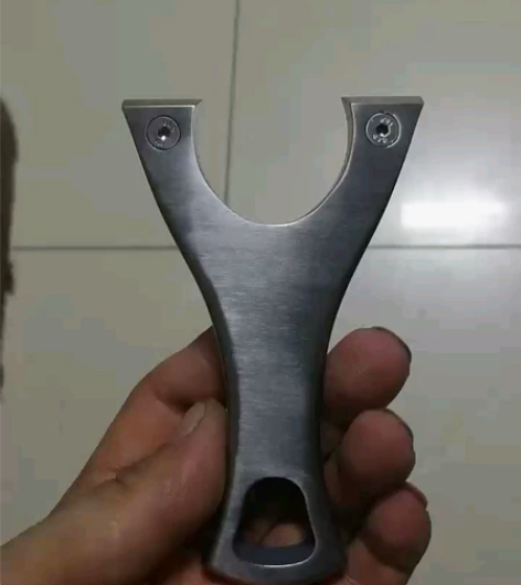 钛合金tc21淮撑夹皮直板弹弓，简单干净，...