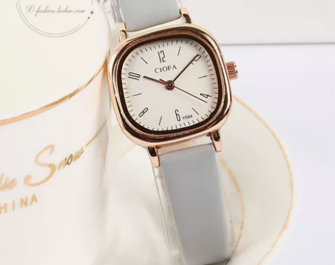 北欧小众手表女简约气质方形小表盘 ins风...