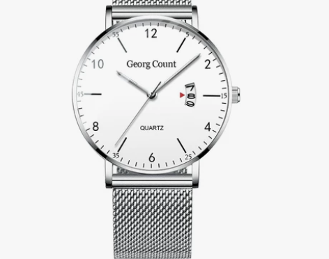 简约青少年高中电子表考试手表男学生石英表潮...