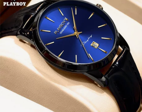 花花公子(PLAYBOY)欧美手表男全自动...