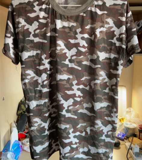 军训服套装 只穿了开学军训一个星期 几乎全...