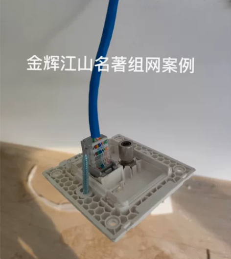 金辉江山名著全屋更换六类网线全屋wifi无...