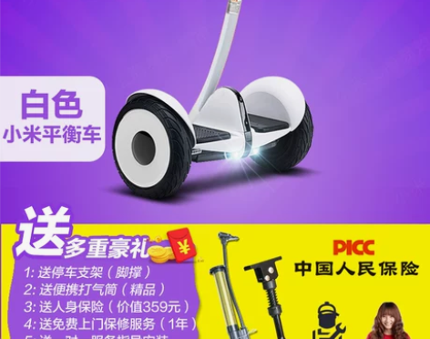 小米平衡车九号 Ninebot 9号代步车...