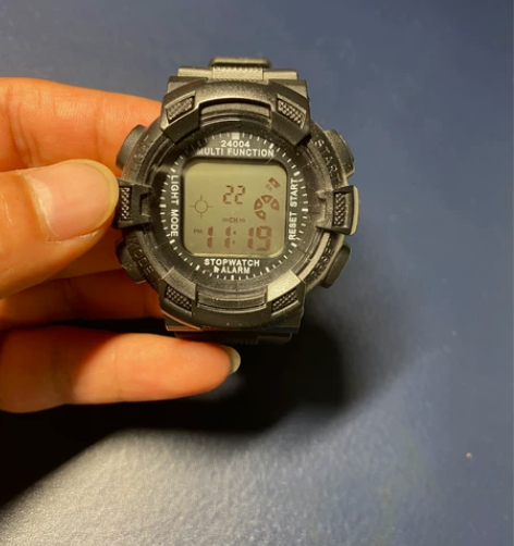 自带电子表，表径42  功能走时一切正常！...