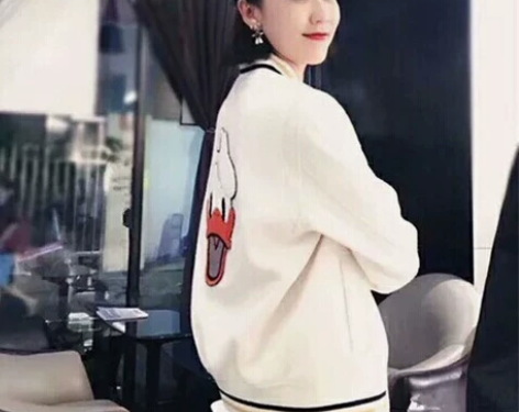 哥弟-棒球羊毛外套 正品三码  大些显瘦