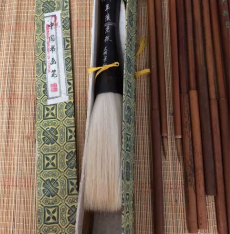 李福寿叶筋笔 图片中所有毛笔，13支李福寿...
