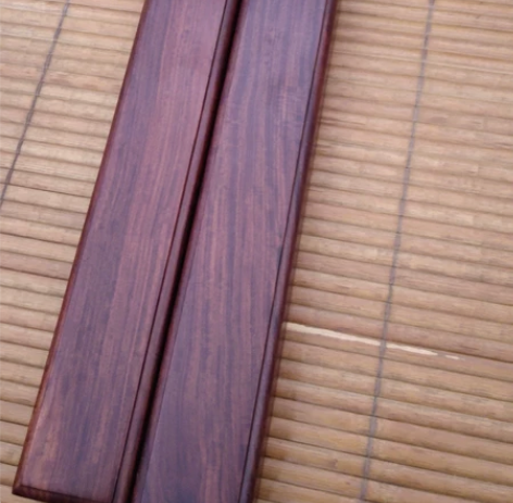 赞比亚血檀镇尺一对 长30cm 总宽8.5...