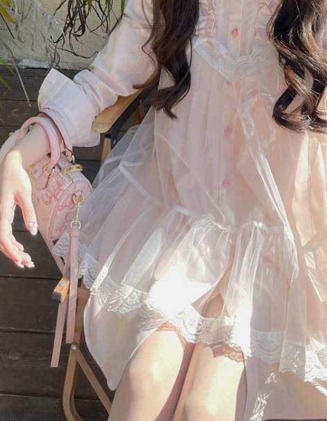 连衣裙女衬衫搭配马甲长袖2023新款早春季...