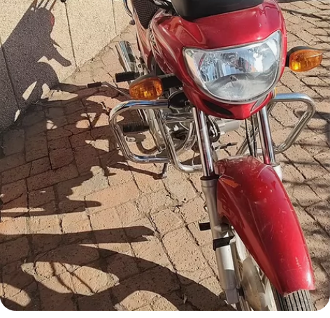 自用08年豪爵125两轮摩托车，后轮新胎，...