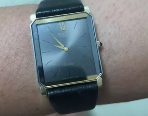 日本原装精工手表精工dolce石英表方形手...