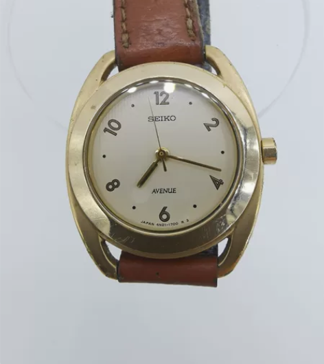 精工avenue复古手表，4n21-170...